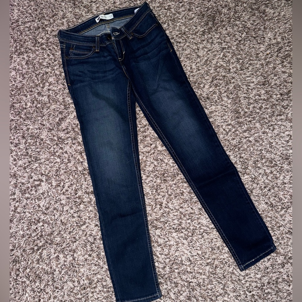 Womens Levis Low Rise Skinny Jeans